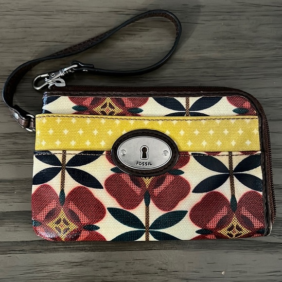 VTG KEY-PER FOSSIL WALLET - Picture 1 of 15
